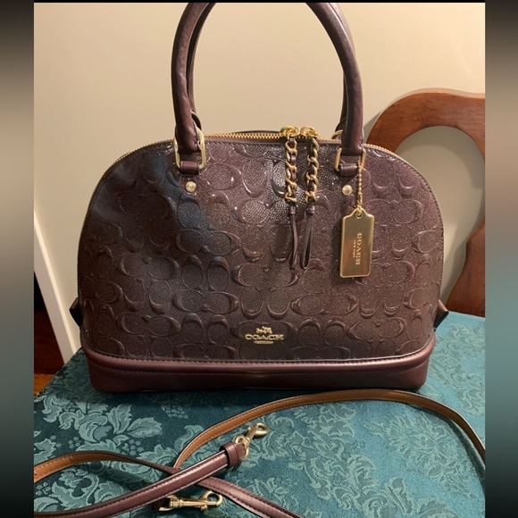 Coach Oxblood Satchel - Picture 3 of 15